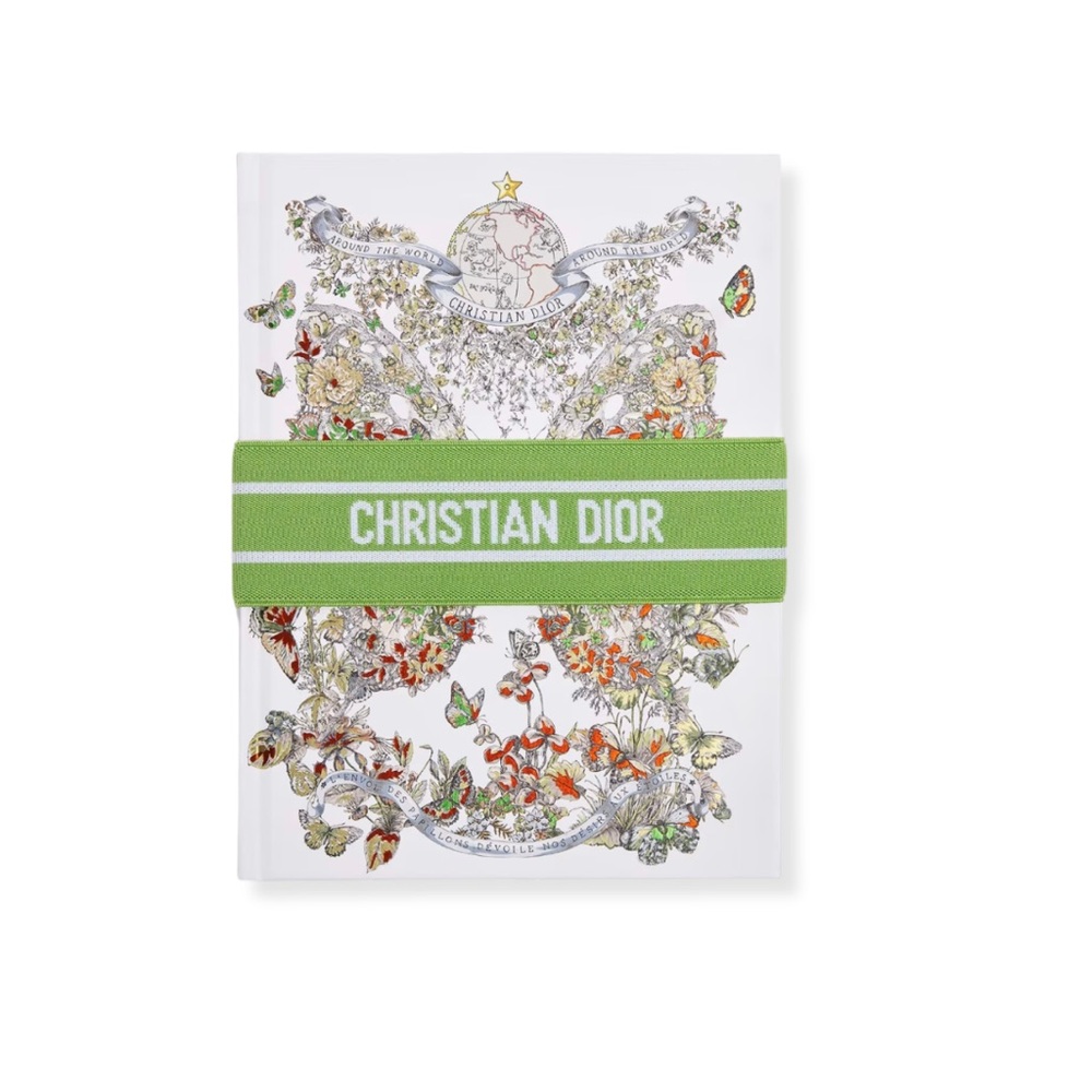 Dior Green Butterfly Notebook